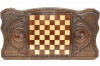 Нарды резные "Бесконечность 2", Simonyan фото 2 — hichess.ru - шахматы, нарды, настольные игры