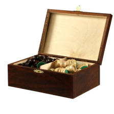 Шахматные фигуры Стаунтон 6 в коробке Мадон — hichess.ru - шахматы, нарды, настольные игры