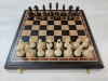 Шахматы подарочные черное дерево/дуб c утяжеленными фигурами из граба фото 1 — hichess.ru - шахматы, нарды, настольные игры