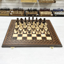 Шахматы нарды шашки венге Премиальные люкс — hichess.ru - шахматы, нарды, настольные игры