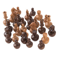 Шахматные фигуры Неваляшки махагон — hichess.ru - шахматы, нарды, настольные игры