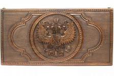 Нарды резные &quot;Герб РФ 1&quot;, Simonyan — hichess.ru - шахматы, нарды, настольные игры