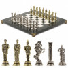 Шахматы "Римские легионеры" 32х32 см из мрамора фото 1 — hichess.ru - шахматы, нарды, настольные игры