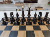 Шахматы деревянные Клен презент черное дерево фото 2 — hichess.ru - шахматы, нарды, настольные игры