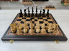 Шахматы деревянные Клен презент черное дерево фото 1 — hichess.ru - шахматы, нарды, настольные игры