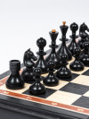 Шахматы подарочные Стародворянские моренный дуб средние фото 2 — hichess.ru - шахматы, нарды, настольные игры