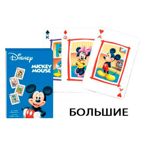Коллекционные карты МИККИ МАУС 55 листов (Увеличенный размер 9х12 см) фото 1 — hichess.ru - шахматы, нарды, настольные игры