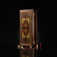 Нарды Корона элит орех, мастерская Кадун — hichess.ru - шахматы, нарды, настольные игры