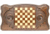 Нарды резные "Герб РФ 2", Simonyan фото 2 — hichess.ru - шахматы, нарды, настольные игры