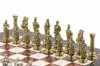 Шахматы "Римские легионеры" 32х32 см лемезит мрамор фото 4 — hichess.ru - шахматы, нарды, настольные игры