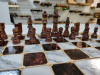 Шахматы-нарды-шашки деревянные с рисунком под мрамор фото 2 — hichess.ru - шахматы, нарды, настольные игры