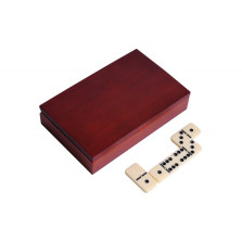 Домино Подарочное в деревянном боксе — hichess.ru - шахматы, нарды, настольные игры