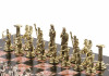 Шахматы "Римские лучники" 28х28 см из креноида фото 4 — hichess.ru - шахматы, нарды, настольные игры