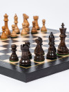 Шахматы профессиональные Суприм глянцевые венге большие фото 2 — hichess.ru - шахматы, нарды, настольные игры