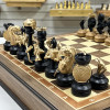 Шахматный ларец подарочный орех с фигурами Хоккей фото 5 — hichess.ru - шахматы, нарды, настольные игры