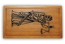 Нарды резные Фемида — hichess.ru - шахматы, нарды, настольные игры