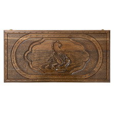 Нарды резные Скорпион, Mirzoyan — hichess.ru - шахматы, нарды, настольные игры