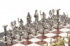 Шахматы "Римские лучники" 28х28 см из лемезита и мрамора фото 3 — hichess.ru - шахматы, нарды, настольные игры