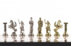 Шахматы "Римские лучники" 28х28 см из лемезита и мрамора фото 5 — hichess.ru - шахматы, нарды, настольные игры