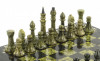 Каменные шахматы из змеевика 32х32 см фото 3 — hichess.ru - шахматы, нарды, настольные игры