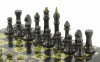 Каменные шахматы из змеевика 32х32 см фото 6 — hichess.ru - шахматы, нарды, настольные игры