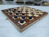 Шашки подарочные из дерева интарсия темные фото 4 — hichess.ru - шахматы, нарды, настольные игры