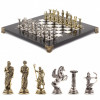 Шахматы "Римские лучники" 28х28 см из мрамора фото 1 — hichess.ru - шахматы, нарды, настольные игры