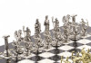 Шахматы "Римские лучники" 28х28 см из мрамора фото 3 — hichess.ru - шахматы, нарды, настольные игры
