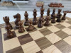  Шахматы профессиональные с утяжеленными фигурами Эндшпиль из самшита и ореха большие фото 2 — hichess.ru - шахматы, нарды, настольные игры