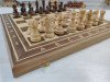  Шахматы профессиональные с утяжеленными фигурами Эндшпиль из самшита и ореха большие фото 7 — hichess.ru - шахматы, нарды, настольные игры