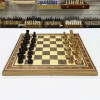 Шахматы подарочные орех с фигурами из карельской березы Стаунтон люкс большие фото 3 &mdash; hichess.ru - шахматы, нарды, настольные игры