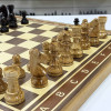 Шахматы подарочные орех с фигурами из карельской березы Стаунтон люкс большие фото 4 &mdash; hichess.ru - шахматы, нарды, настольные игры
