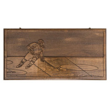 Нарды резные &quot;Хоккей&quot;, Ustyan — hichess.ru - шахматы, нарды, настольные игры