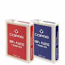 Карты &quot;Copag 4 Colour (red/blue)&quot; — hichess.ru - шахматы, нарды, настольные игры