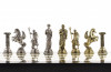 Шахматы "Римские лучники" 28х28 см мрамор змеевик фото 5 — hichess.ru - шахматы, нарды, настольные игры