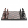 Каменные шахматы из яшмы 40х40 см фото 1 — hichess.ru - шахматы, нарды, настольные игры