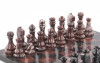 Каменные шахматы из яшмы 40х40 см фото 2 — hichess.ru - шахматы, нарды, настольные игры
