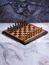 Шахматы деревянные Суприм дуб, черное дерево средние фото 2 — hichess.ru - шахматы, нарды, настольные игры