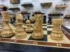 Шахматы Карельская береза моренный дуб Люкс фото 2 — hichess.ru - шахматы, нарды, настольные игры