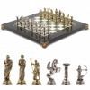 Шахматы Римские лучники 28х28 см офиокальцит мрамор фото 1 — hichess.ru - шахматы, нарды, настольные игры
