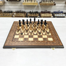 Шахматы нарды шашки орех Индийский Стаунтон — hichess.ru - шахматы, нарды, настольные игры