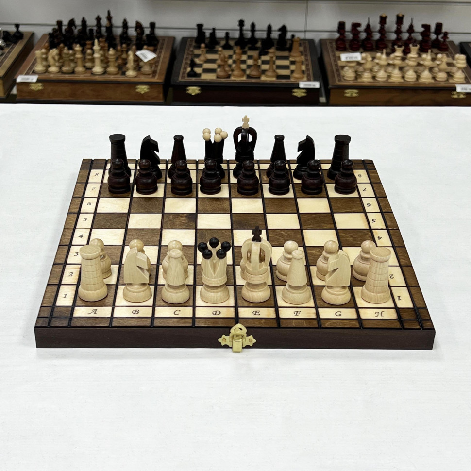 Шахматы Буковые Мадон фото 1 — hichess.ru - шахматы, нарды, настольные игры