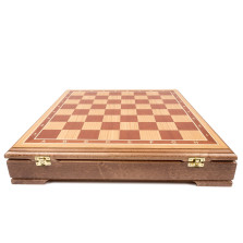 Шахматный ларец Стаунтон дуб — hichess.ru - шахматы, нарды, настольные игры