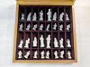 Шахматы подарочные Средневековье на доске из дуба 45 на 45 см фото 4 — hichess.ru - шахматы, нарды, настольные игры