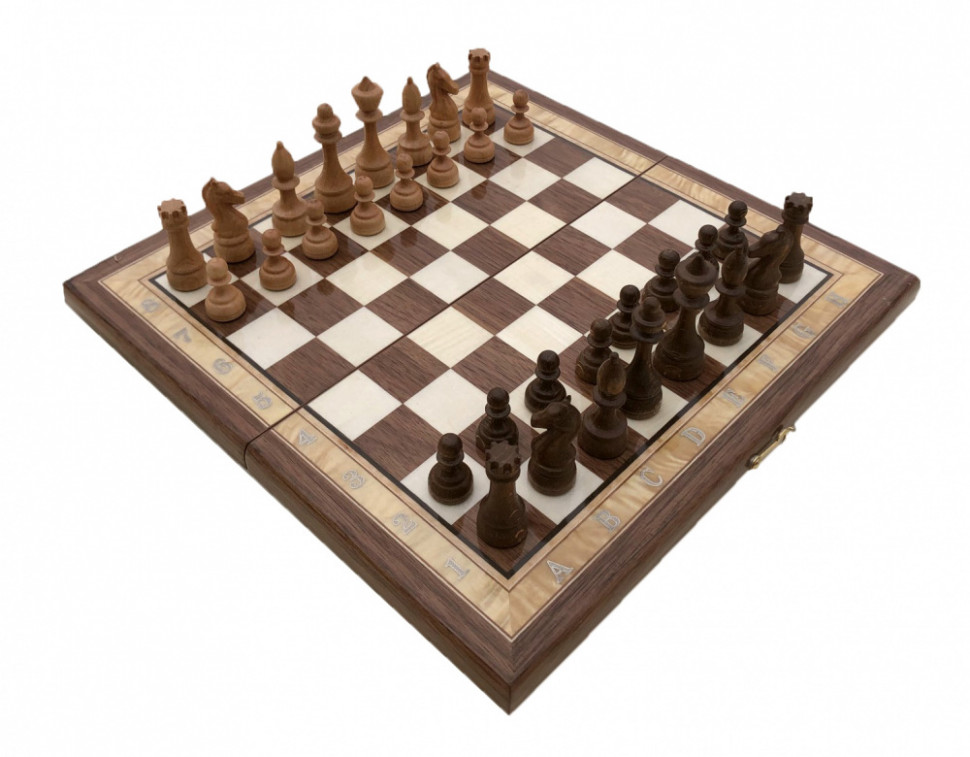Шахматы Турнирные-7 инкрустация 30, Armenakyan фото 1 — hichess.ru - шахматы, нарды, настольные игры