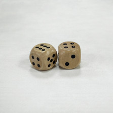 Игральные кости деревянные 2 шт — hichess.ru - шахматы, нарды, настольные игры
