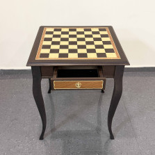 Шахматный стол ручной работы Венге Nadir без фигур &mdash; hichess.ru - шахматы, нарды, настольные игры