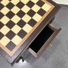 Шахматный стол ручной работы Венге Nadir без фигур фото 6 &mdash; hichess.ru - шахматы, нарды, настольные игры