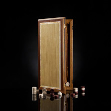 Нарды Оклад Темные, мастерская Кадун — hichess.ru - шахматы, нарды, настольные игры