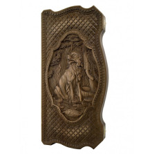 Нарды резные охотничья собака бук — hichess.ru - шахматы, нарды, настольные игры